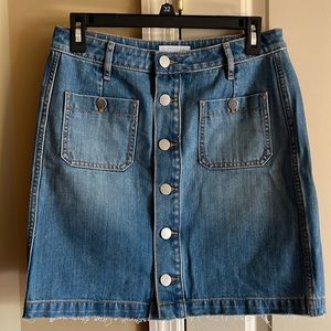 Loft denim skirt!